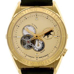 WATCH HUNTING WORLD HW994 Spirits of Africa Limited to 950 bottles yellow